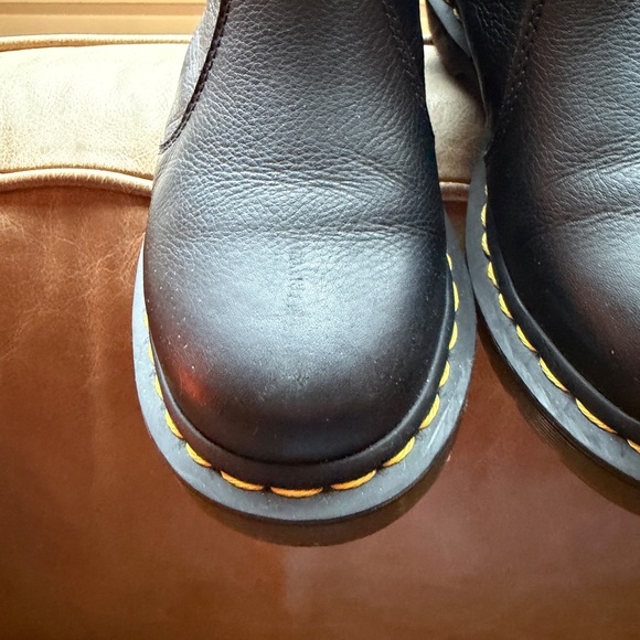 Dr. Martens Black Leather Ankle Boots - Picture 7 of 7